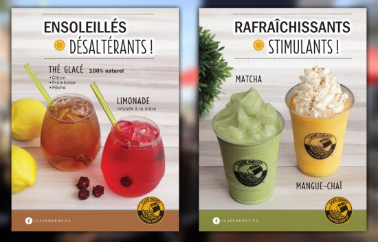 Café dépôt Affiches