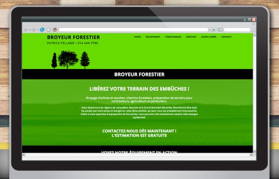 Broyeur Forestier Website