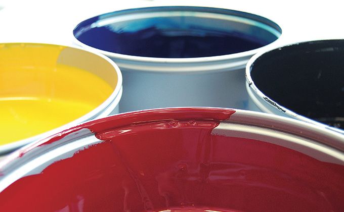 CMYK inks