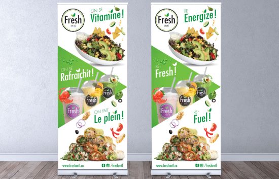 Fresh Roll-Up Banners